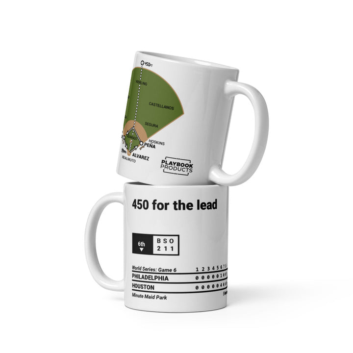 Houston Astros Greatest Plays Mug: 450 for the lead (2022)