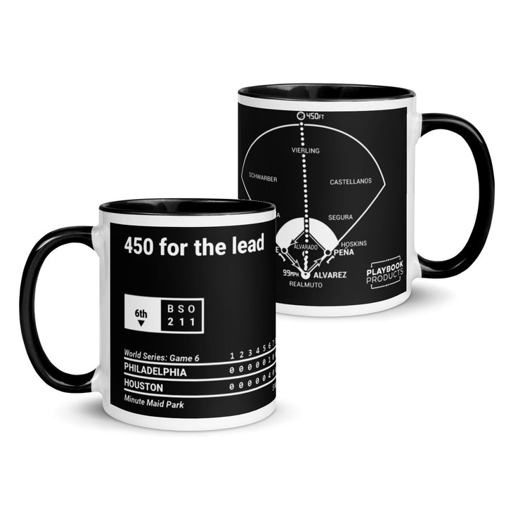 Houston Astros Greatest Plays Mug: 450 for the lead (2022)