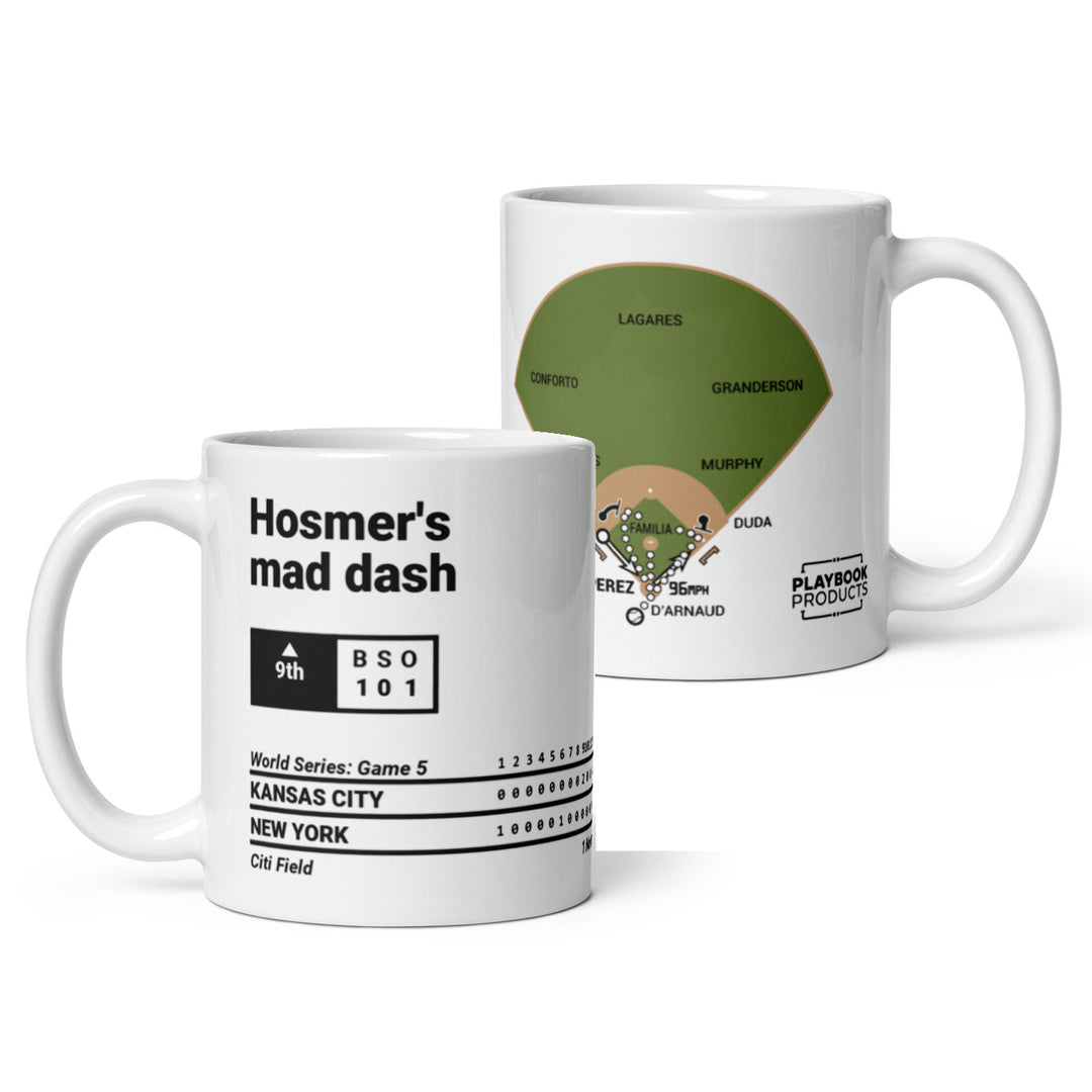 Kansas City Royals Greatest Plays Mug: Hosmer's mad dash (2015)
