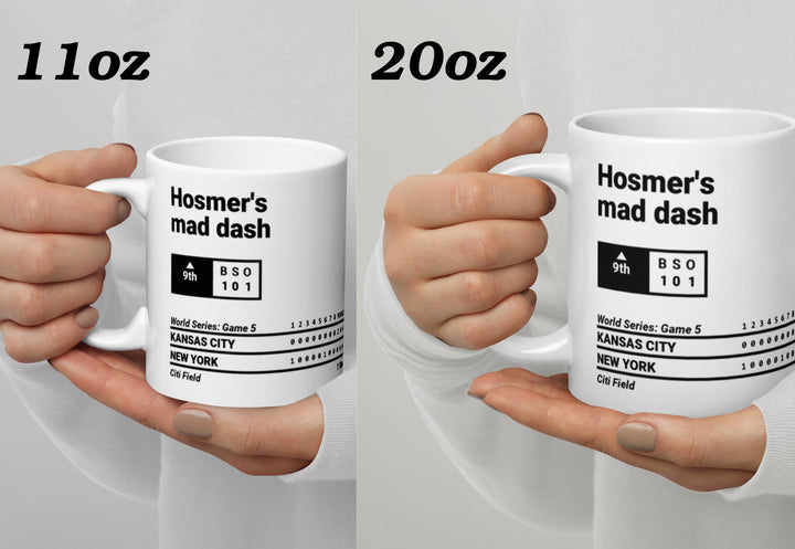 Kansas City Royals Greatest Plays Mug: Hosmer's mad dash (2015)