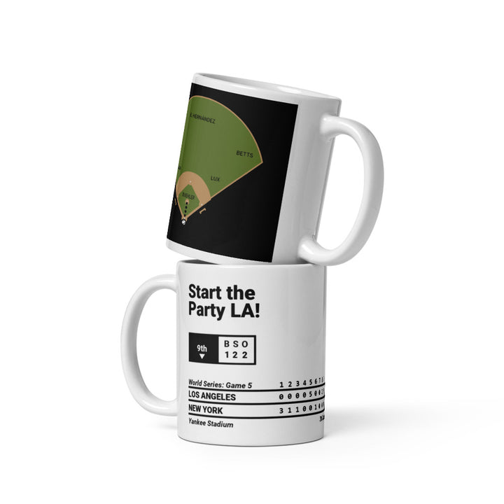 Los Angeles Dodgers Greatest Plays Mug: Start the Party LA! (2024)