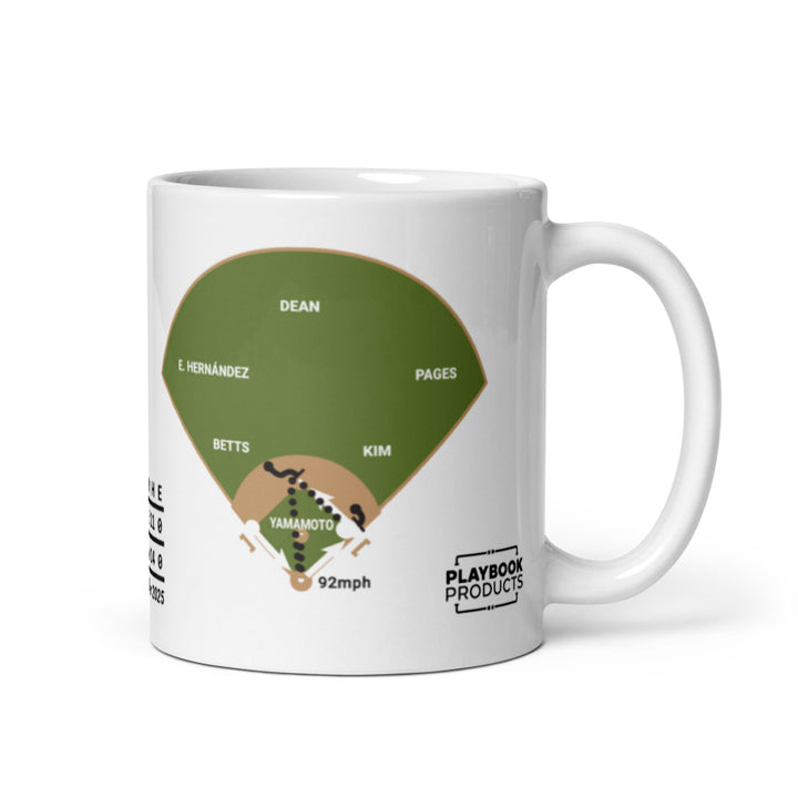 Los Angeles Dodgers Greatest Plays Mug: Back-to-Back World Champions (2025)