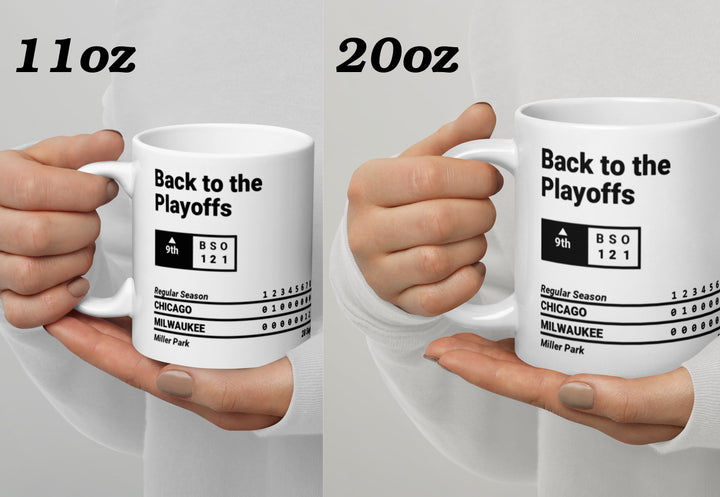 Milwaukee Brewers Greatest Plays Mug: Back to the Playoffs (2008)