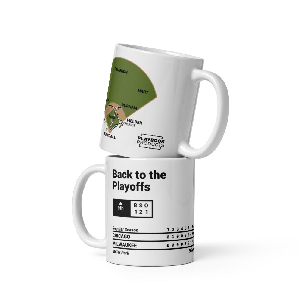 Milwaukee Brewers Greatest Plays Mug: Back to the Playoffs (2008)