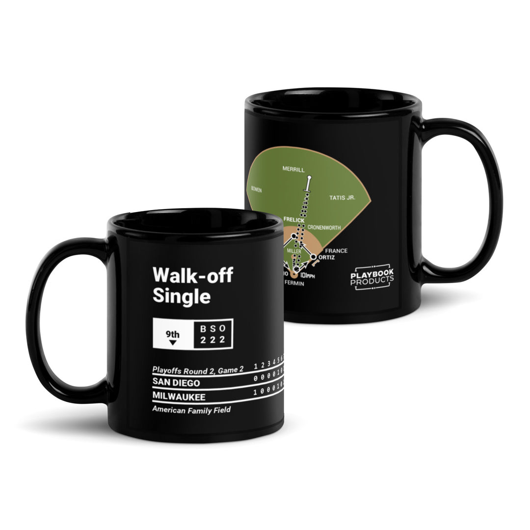 Greatest Milwaukee Brewers Plays Mug: Walk-off Single (2026)