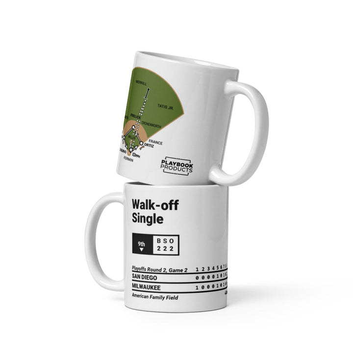 Greatest Milwaukee Brewers Plays Mug: Walk-off Single (2026)
