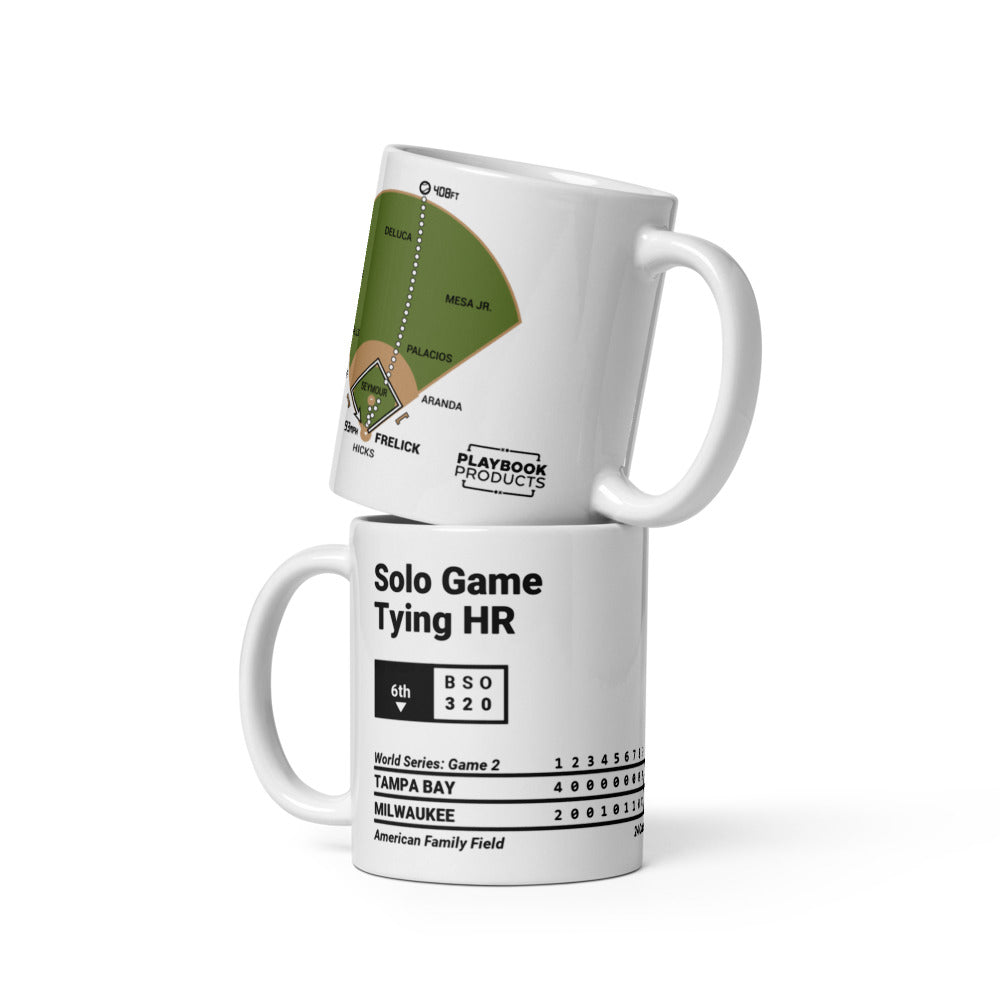 Greatest Milwaukee Brewers Plays Mug: Solo Game Tying HR (2026)