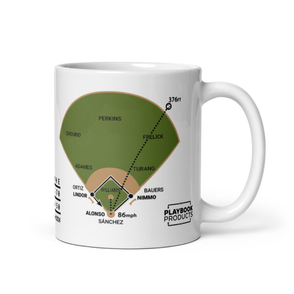 New York Mets Greatest Plays Mug: He did it! He did it! (2024)