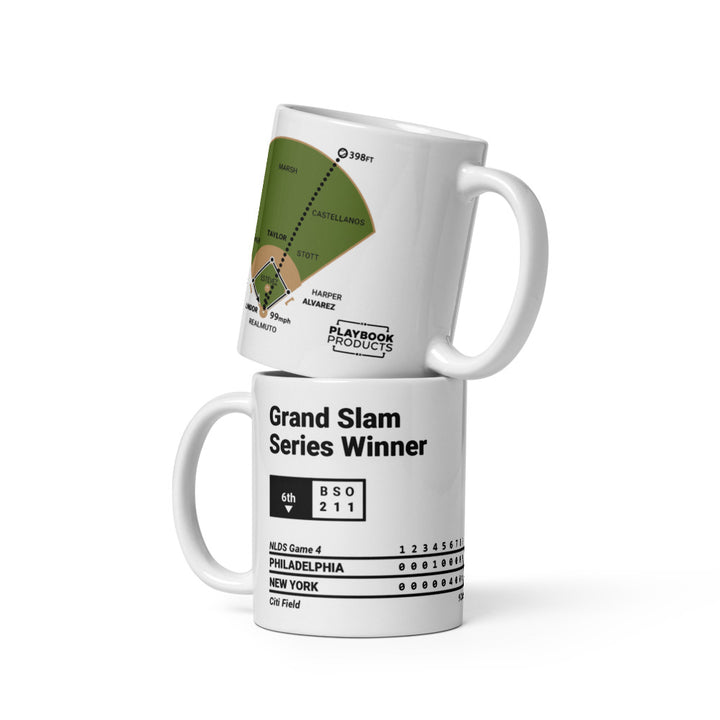 New York Mets Greatest Plays Mug: Grand Slam Series Winner (2024)