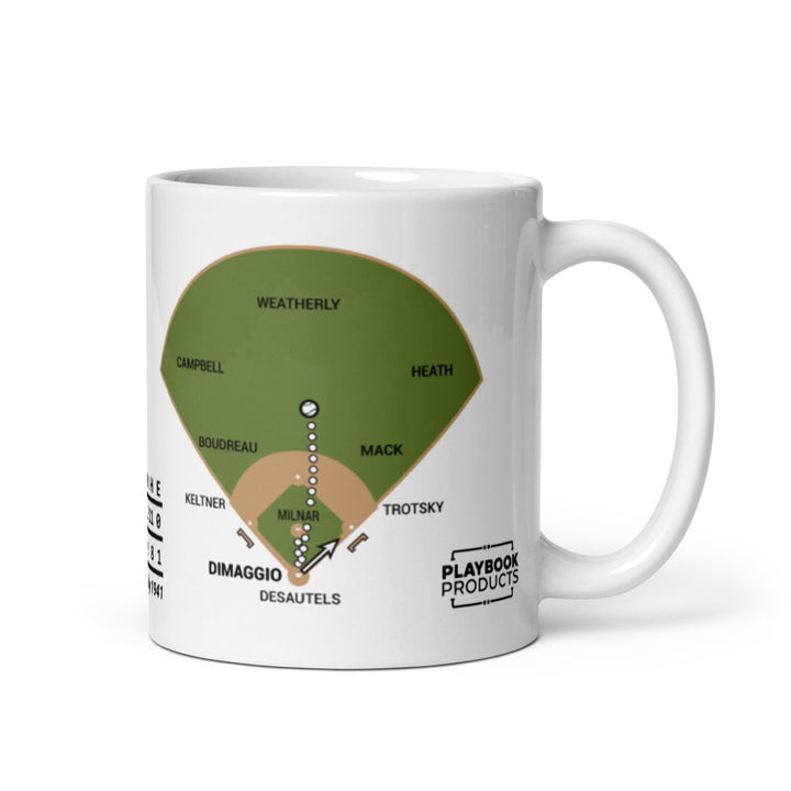 New York Yankees Greatest Plays Mug: DiMaggio's streak (1941)