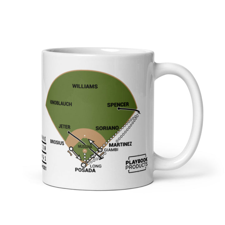 New York Yankees Greatest Plays Mug: Jeter's Flip Play (2001)