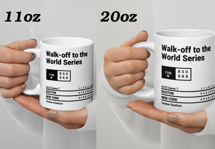 New York Yankees Greatest Plays Mug: Walk-off to the World Series (2003)