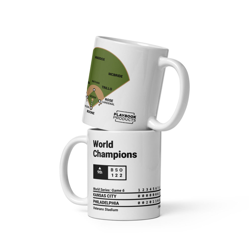 Philadelphia Phillies Greatest Plays Mug: World Champions (1980)