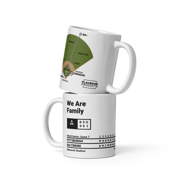 Pittsburgh Pirates Greatest Plays Mug: We Are Family (1979)