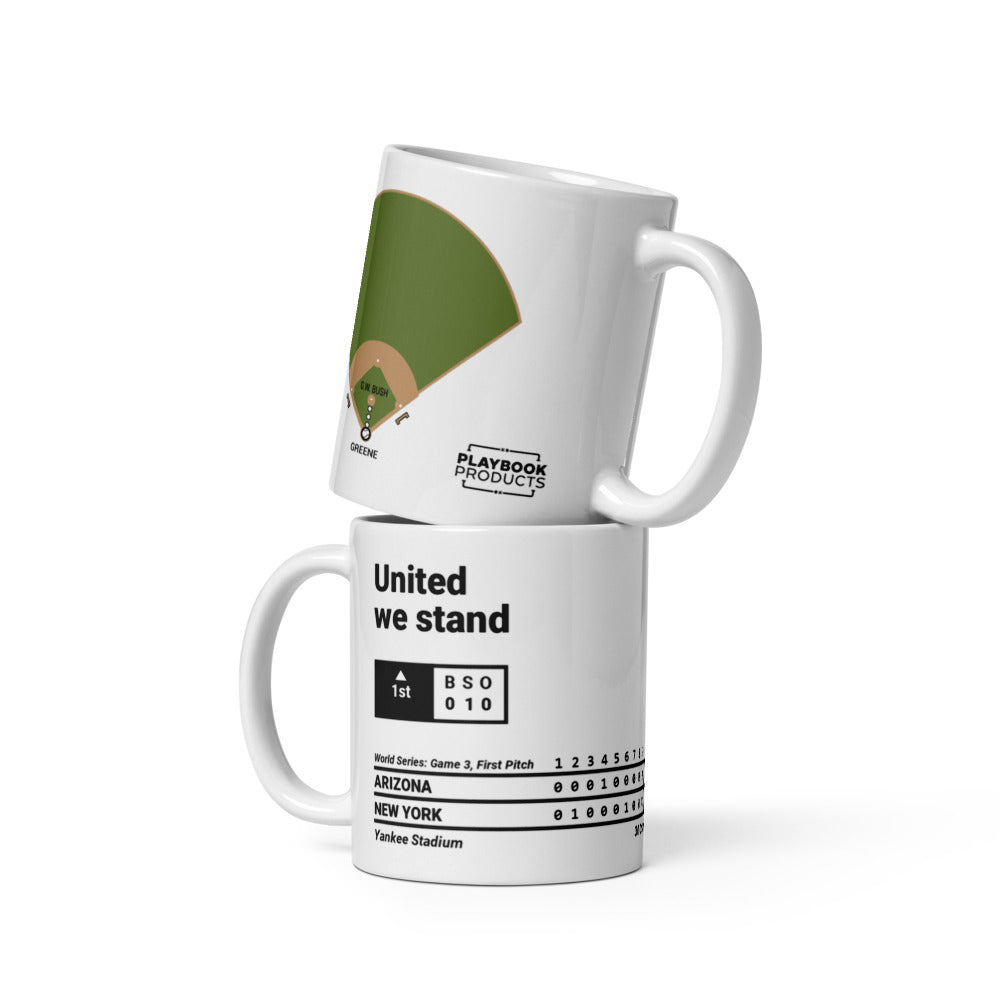 Republican Presidents Greatest Plays Mug: United we stand (2001)