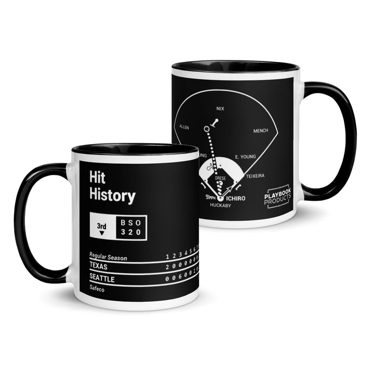 Seattle Mariners Greatest Plays Mug: Hit History (2004)