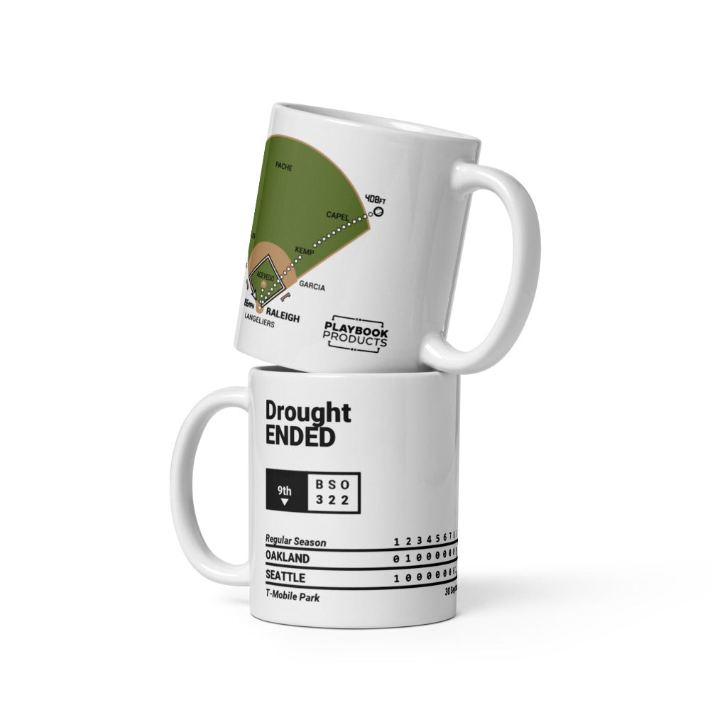 Seattle Mariners Greatest Plays Mug: Drought ENDED (2022)