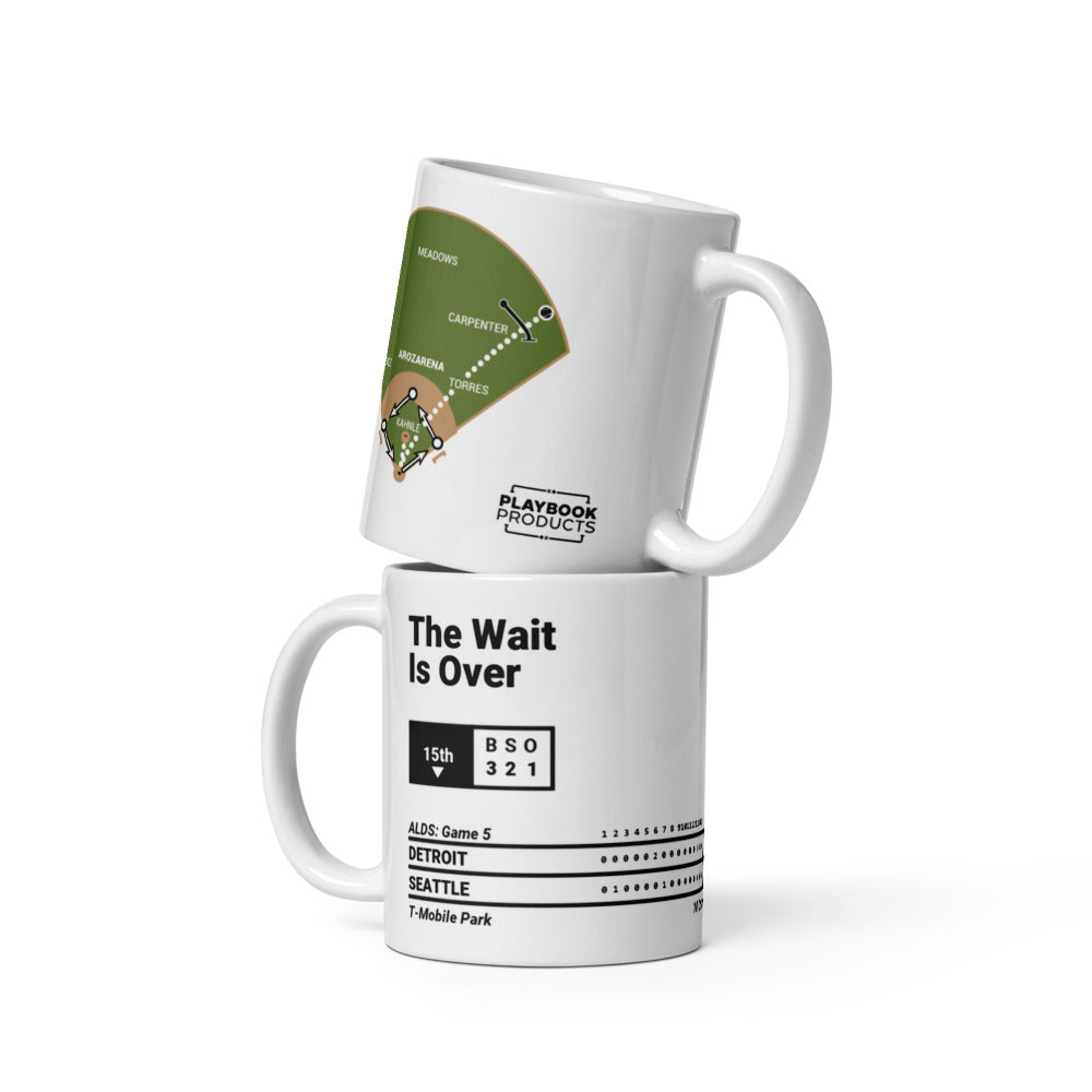 Seattle Mariners Greatest Plays Mug: The Wait Is Over (2025)