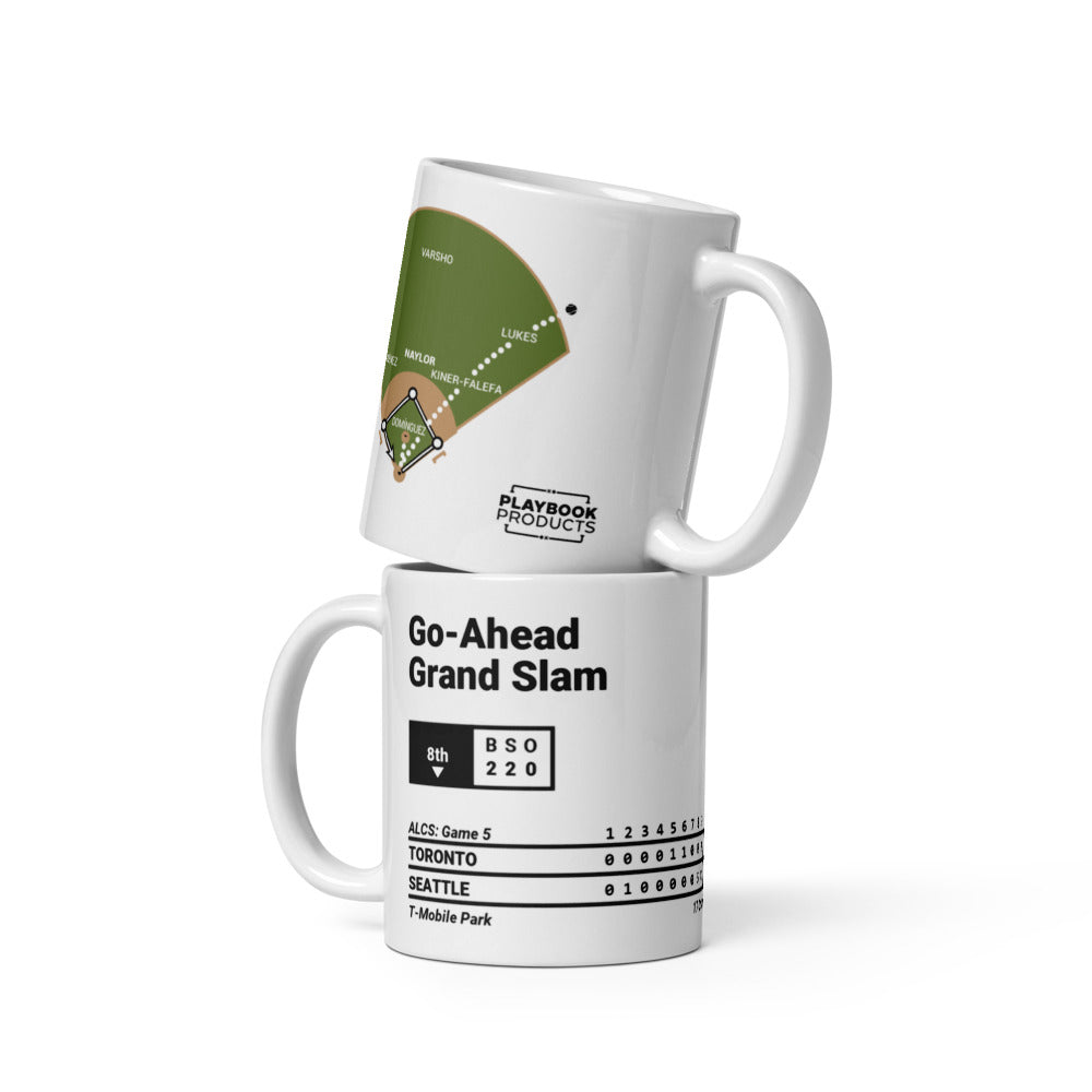 Seattle Mariners Greatest Plays Mug: Go-Ahead Grand Slam (2025)