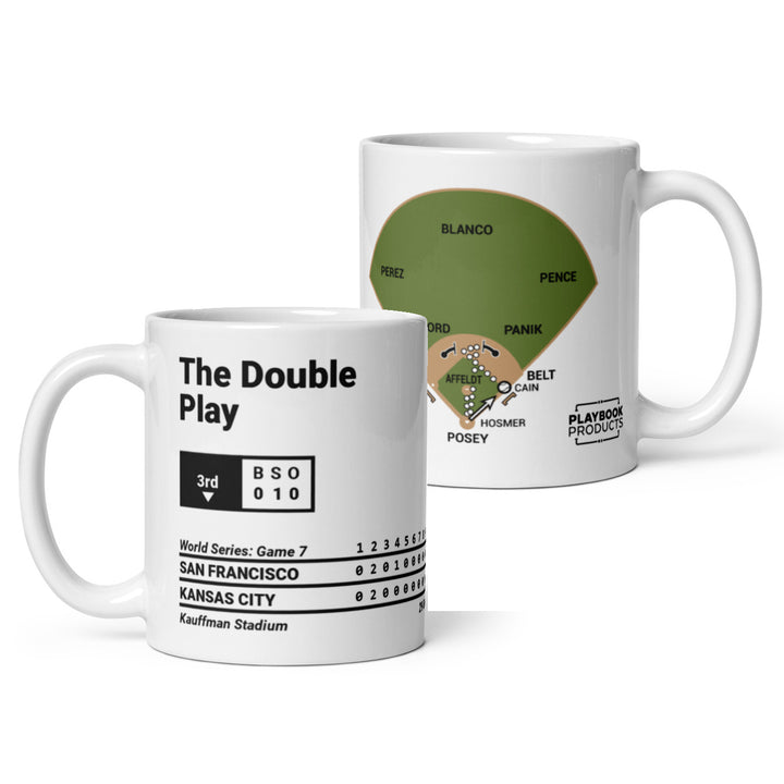 San Francisco Giants Greatest Plays Mug: The Double Play (2014)