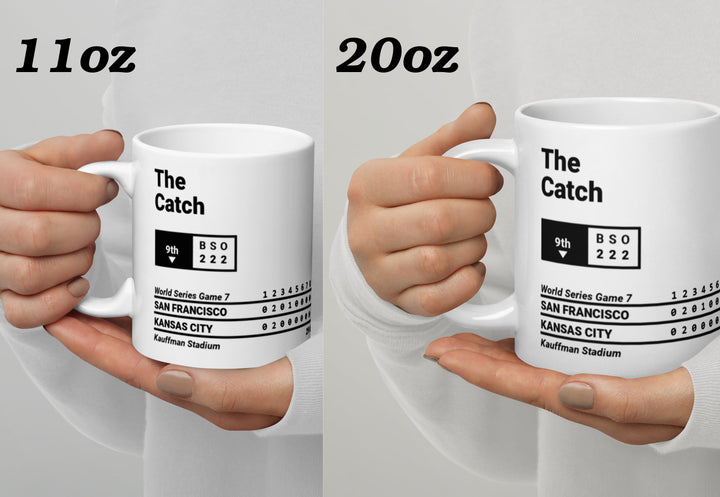 San Francisco Giants Greatest Plays Mug: The Catch (2014)