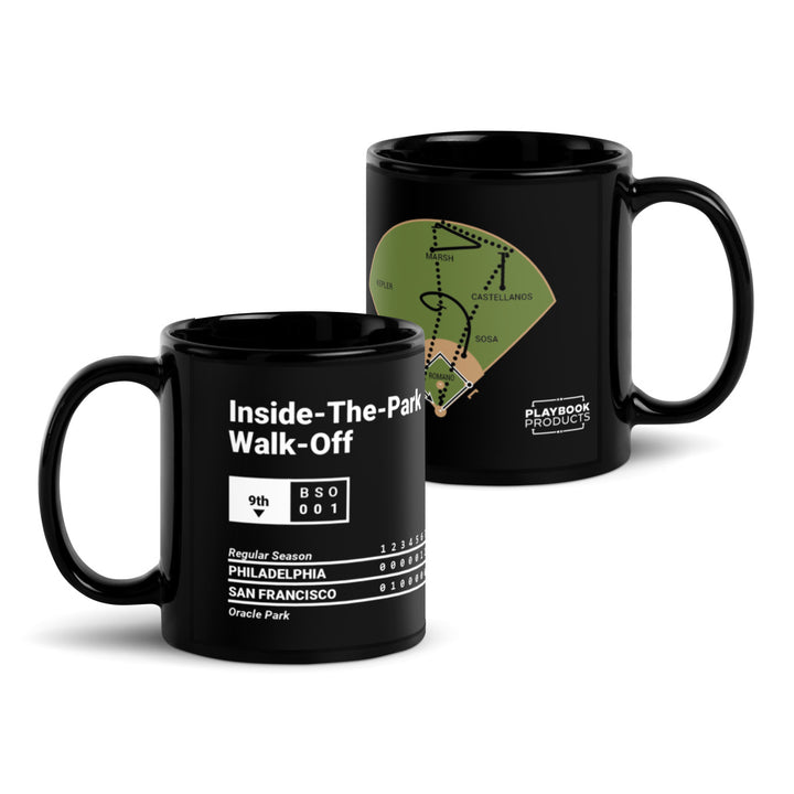 San Francisco Giants Greatest Plays Mug: Inside-The-Park Walk-Off  (2025)