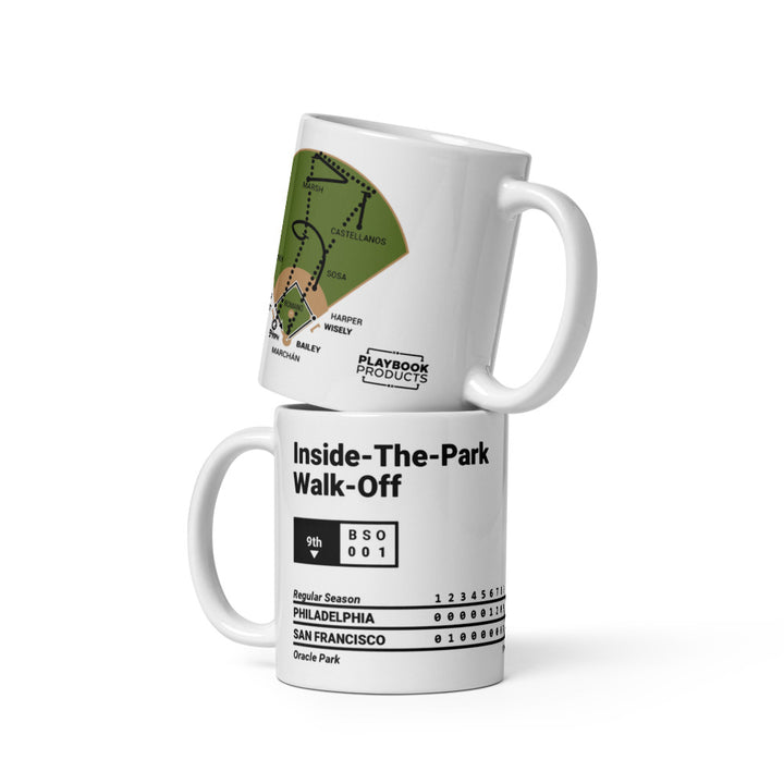 San Francisco Giants Greatest Plays Mug: Inside-The-Park Walk-Off  (2025)