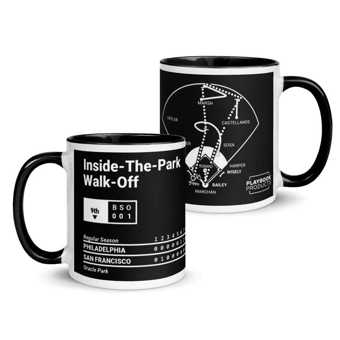 San Francisco Giants Greatest Plays Mug: Inside-The-Park Walk-Off  (2025)