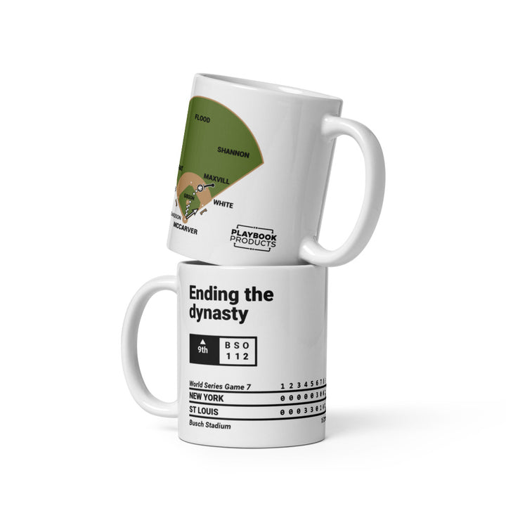 St. Louis Cardinals Greatest Plays Mug: Ending the dynasty (1964)
