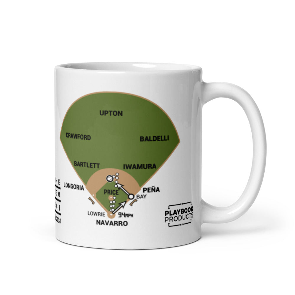 Tampa Bay Rays Greatest Plays Mug: Winning the Pennant (2008)
