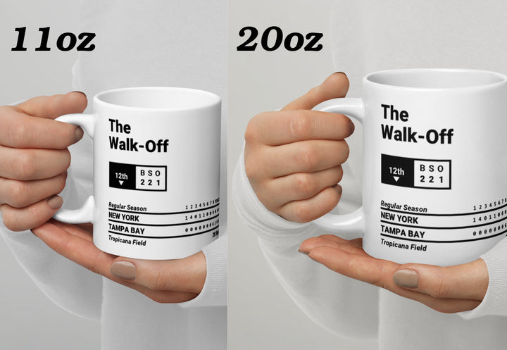 Tampa Bay Rays Greatest Plays Mug: The Walk-Off (2011)