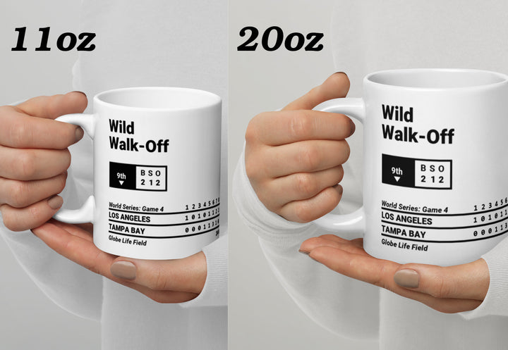Tampa Bay Rays Greatest Plays Mug: Wild Walk-Off (2020)