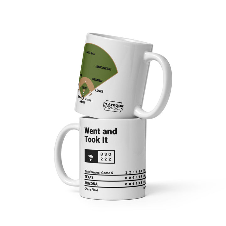 Texas Rangers Greatest Plays Mug: Went and Took It (2023)