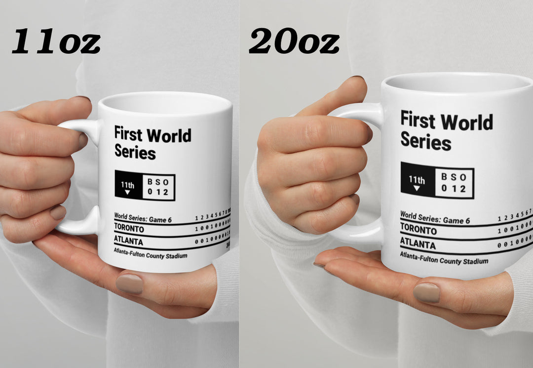 Toronto Blue Jays Greatest Plays Mug: First World Series (1992)