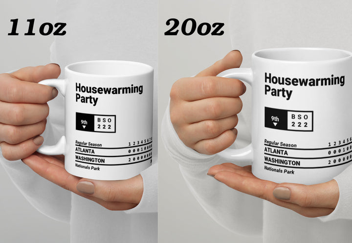 Washington Nationals Greatest Plays Mug: Housewarming Party (2008)