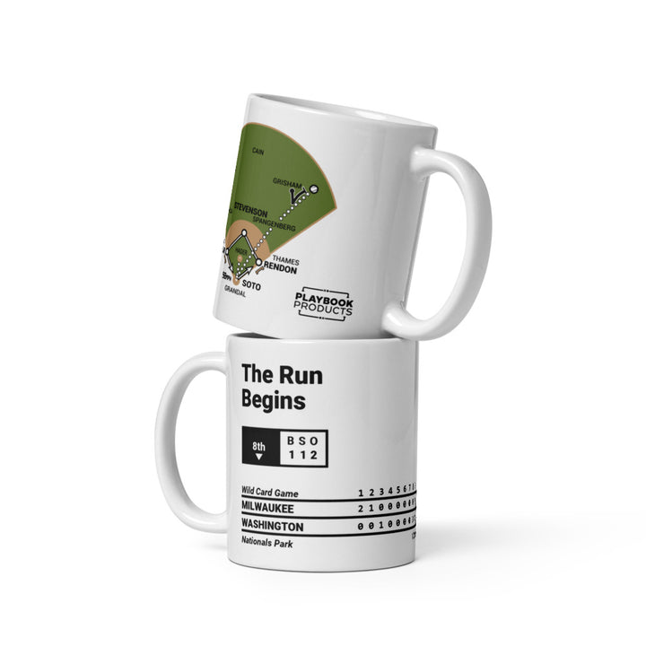 Washington Nationals Greatest Plays Mug: The Run Begins (2019)