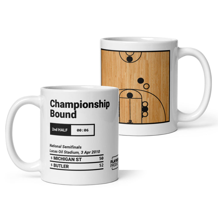 Greatest Butler Basketball Plays Mug: Championship Bound (2010)