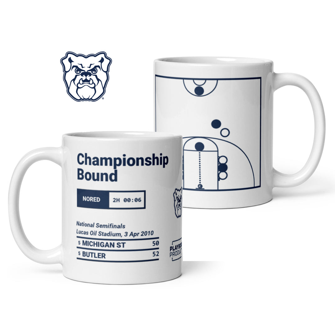 Butler Basketball Greatest Plays Mug: Championship Bound (2010)