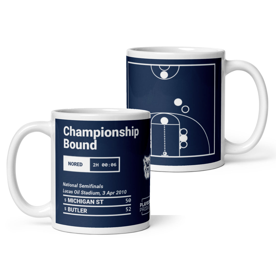 Butler Basketball Greatest Plays Mug: Championship Bound (2010)