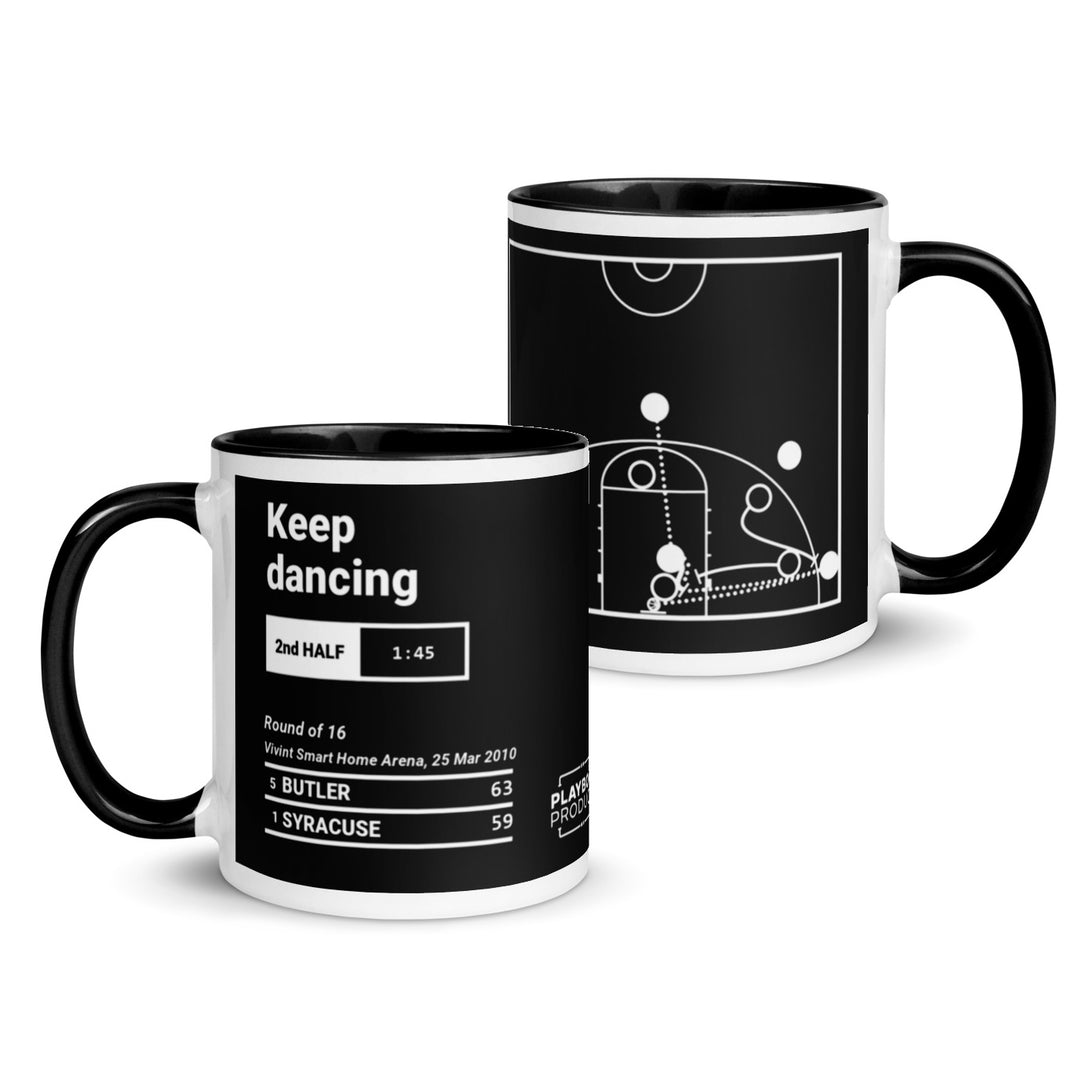 Butler Basketball Greatest Plays Mug: Keep dancing (2010)