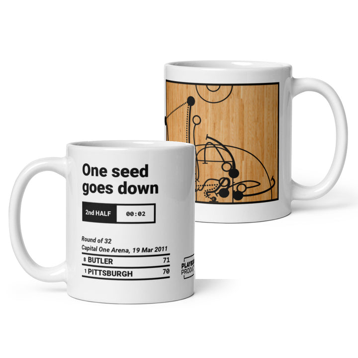 Greatest Butler Basketball Plays Mug: One seed goes down (2011)