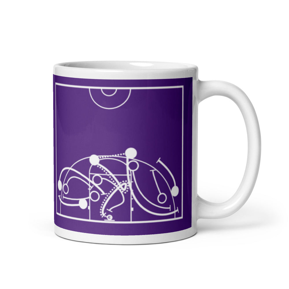 Clemson Basketball Greatest Plays Mug: Spin move and the foul (2020)