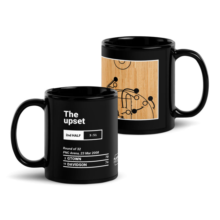 Greatest Davidson Basketball Plays Mug: The upset (2008)