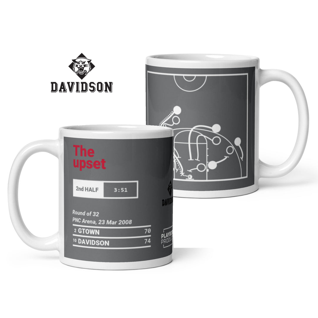 Davidson Basketball Greatest Plays Mug: The upset (2008)