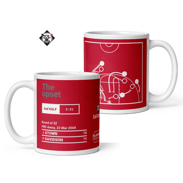 Davidson Basketball Greatest Plays Mug: The upset (2008)