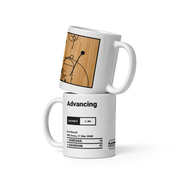 Greatest Davidson Basketball Plays Mug: Advancing (2008)