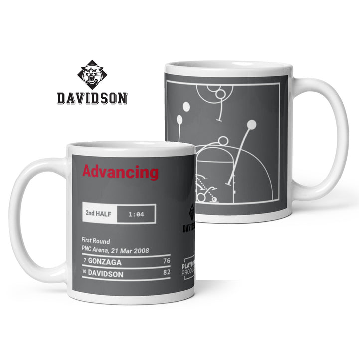 Davidson Basketball Greatest Plays Mug: Advancing (2008)