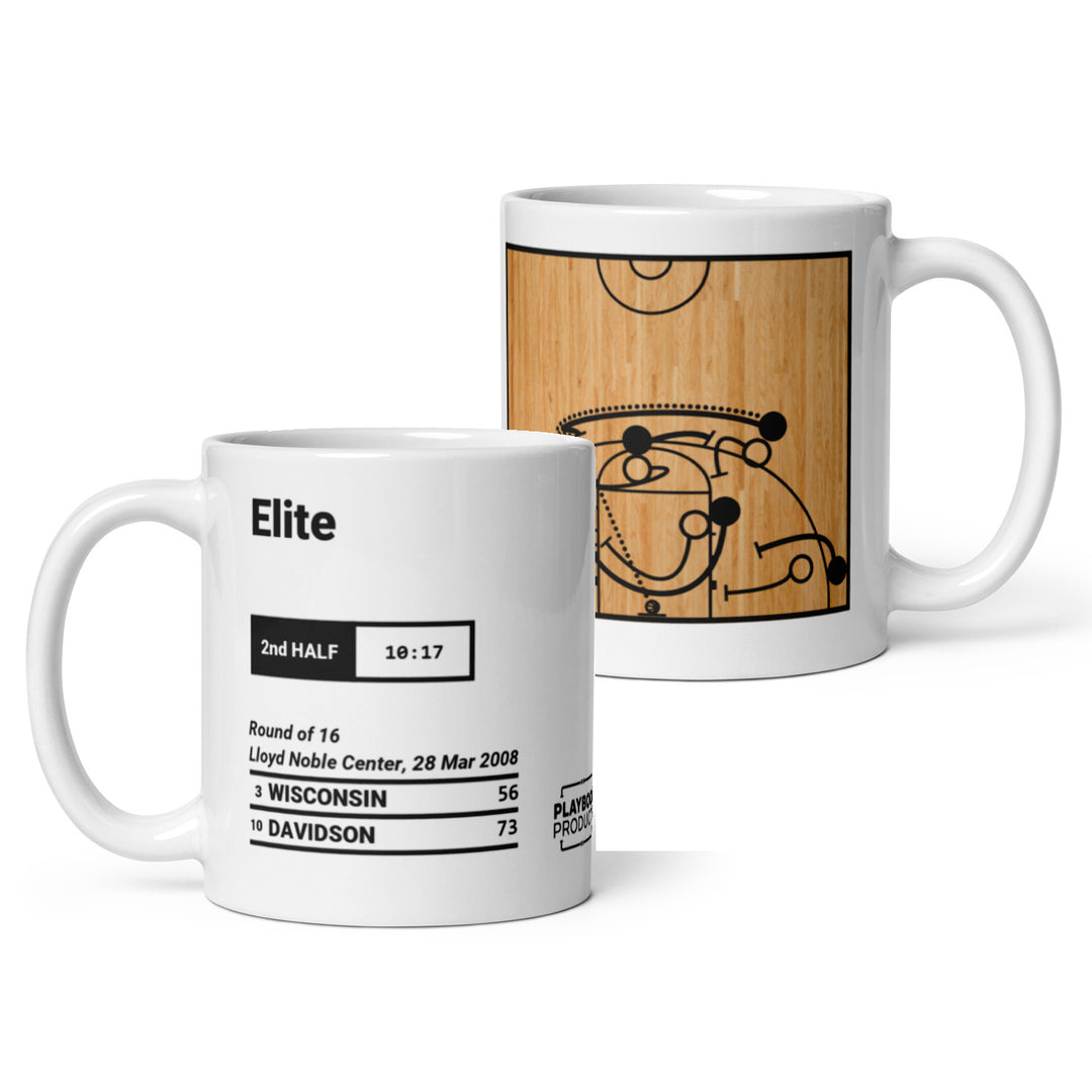 Greatest Davidson Basketball Plays Mug: Elite (2008)