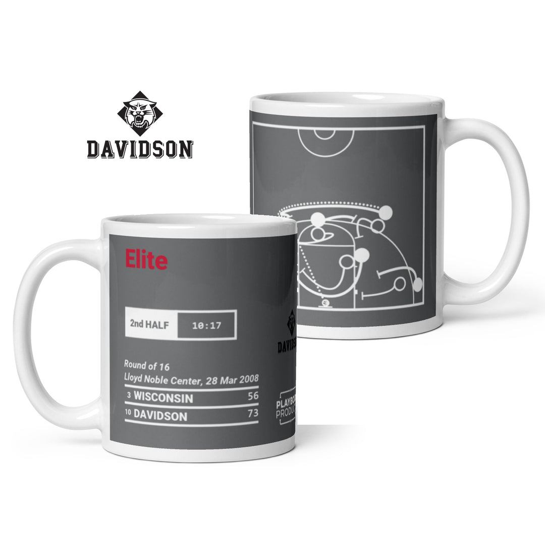 Davidson Basketball Greatest Plays Mug: Elite (2008)