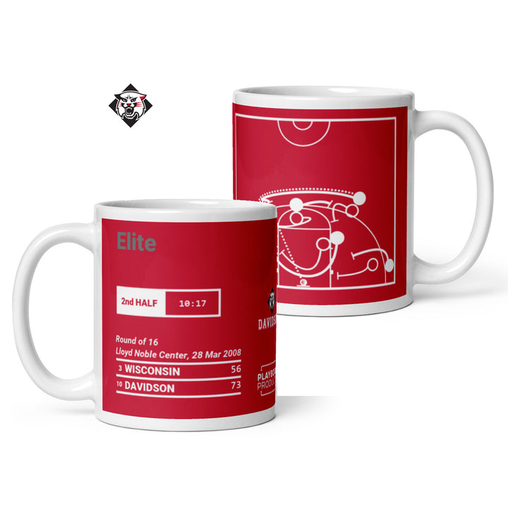 Davidson Basketball Greatest Plays Mug: Elite (2008)